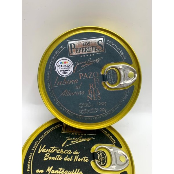 Lubina al Albariño Los Peperetes