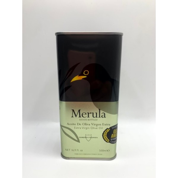 Aceite Merula Marqués de Valdueza
