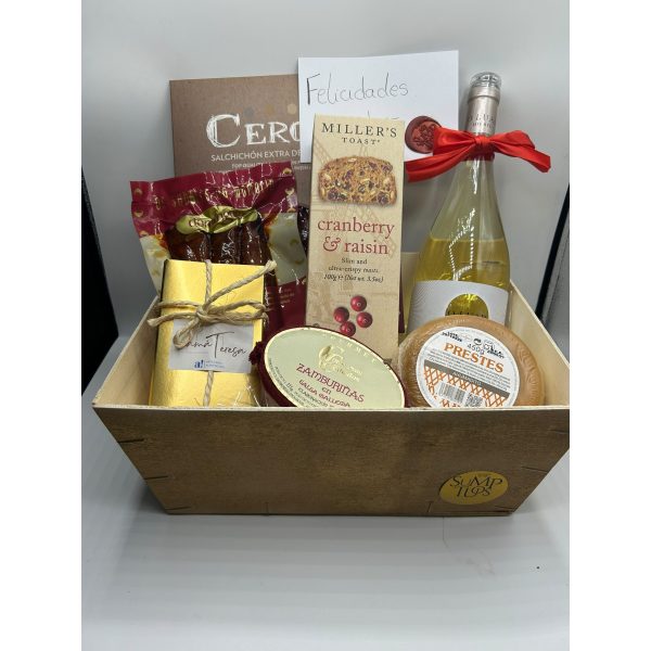 Caja barca para regalos (sólo Santiago y comarca)